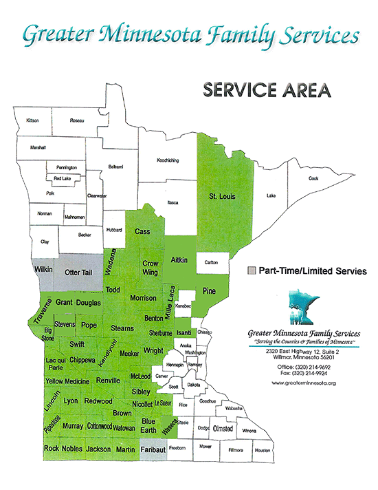 Service Area Map 2011