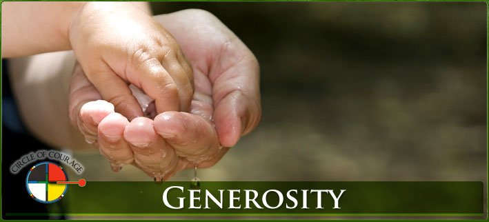 Circle of Courage - Generosity