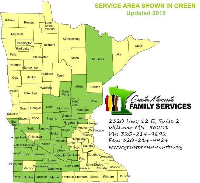 Service Area Map 2011